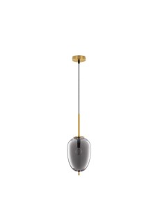 Pilar L D15,8 lampa wisząca 1xE14 złota/czarna LE43666
