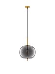 Pilar XL D30 lampa wisząca 1xE27 złota/czarna LE43661