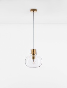 Padre lampa wisząca 1xE27 złota LE42633