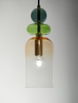 Balam lampa wisząca 1xE14 złota LE43398