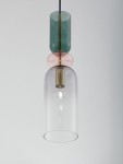 Balam lampa wisząca 1xE14 złota LE43399