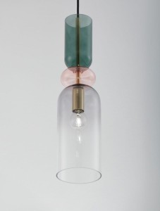 Balam lampa wisząca 1xE14 złota LE43399