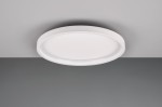 Plafon Rotonda 1xLED/20W w kolorze białym, okrągły, zamontowany na suficie. Posiada gładką, matową powierzchnię oraz subtelną, minimalistyczną ramę. Oświetlenie LED zapewnia jasne, równomierne światło, idealne do nowoczesnych wnętrz.