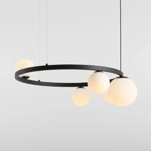 Garda lampa wisząca 5-punktowa czarna 1099F1_R