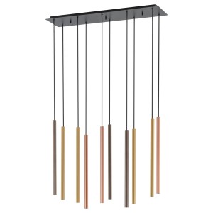 Laser lampa wisząca 10xG9 multikolor 10705
