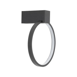 Circolo kinkiet 1xLED/9W/3000K czarny 10808