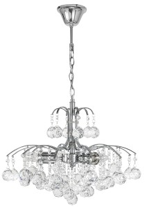 Monte Carlo żyrandol 3-punktowy chrom 6247/3 8C