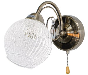 Wenus kinkiet 1-punktowy mosiądz 8964/1 2QG