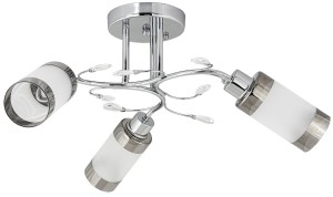 Gracja lampa sufitowa 3-punktowa chrom 8267/3 8C