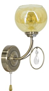 Carmen kinkiet 1-punktowy mosiądz 8823/1 21QG