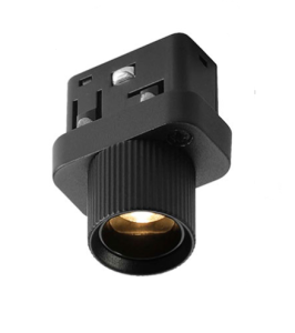 Soczewka LED do szyny magnetycznej 2W/3000K czarna