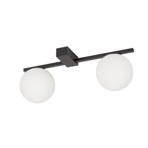 Pik lampa sufitowa 2xG9 czarna 10300