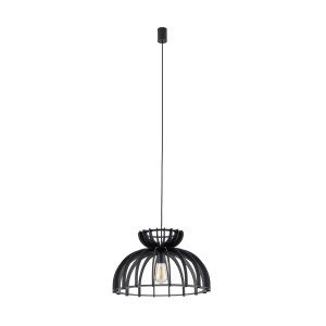 Kymi C lampa wisząca 1xE27 czarna 10575
