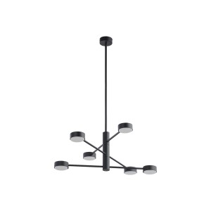 Orbit lampa wisząca 6xGX53 czarna 7946
