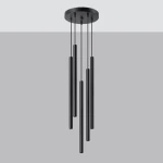 Pastelo lampa wisząca 5xG9 czarna SL.1176