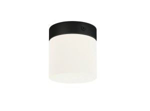 Cayo lampa sufitowa 1-punktowa czarna 8055n