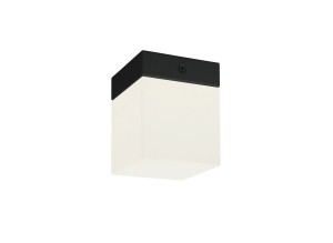 Sis IP44 lampa sufitowa 1-punktowa czarna 8054