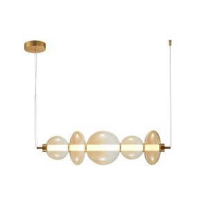 Sonte lampa wisząca 1xLED/40W antyczny brąz PND-24352-40W-AB-AMB