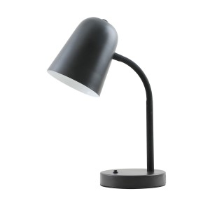 Prato lampka biurkowa 1xE27 czarna TB-37643-BK