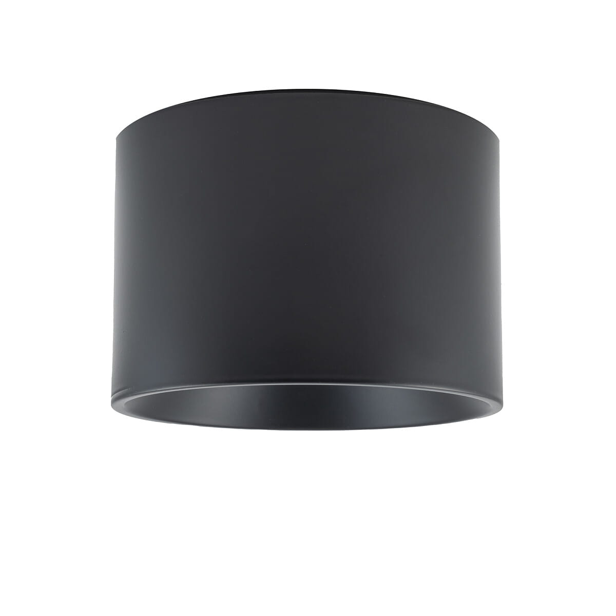 Lampa sufitowa Bol w kolorze czarnym, z okrągłym kloszem, przeznaczona do montażu z jedną żarówką na gniazdo GX53. Produkt o stopniu ochrony IP54, idealny do pomieszczeń wymagających odporności na wilgoć.