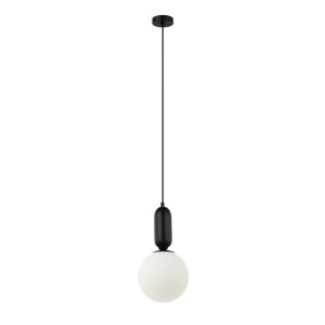 Aldeva D20 lampa wisząca 1xE27 czarna PND-02340-1M-BK