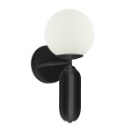 Aldeva kinkiet 1xE27 czarny WL-02340-1-BK