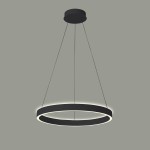 Brasco Up Down D80 lampa wisząca 2xLED/80W czarna 