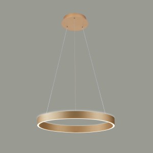 Brasco Up Down D80 lampa wisząca 2xLED/80W złota  