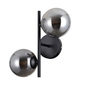 Erimida kinkiet 2xG9 czarna WL-2244-2-BL