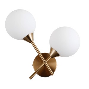 Evora kinkiet 2xG9 mosiądz miodowy WL-55342-2-HB