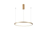 Vinola D80 lampa wisząca 1xLED/48W złota PND-56135B-080RPP-GD-3KS4K-TRDIMM