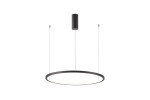 Vinola D100 lampa wisząca 1xLED/58W czarna PND-56135B-100RPP-BK-3KS4K-TRDIMM