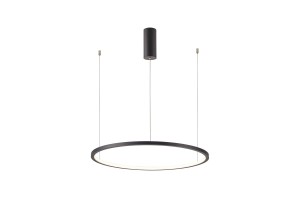 Vinola D100 lampa wisząca 1xLED/58W czarna PND-56135B-100RPP-BK-3KS4K-TRDIMM
