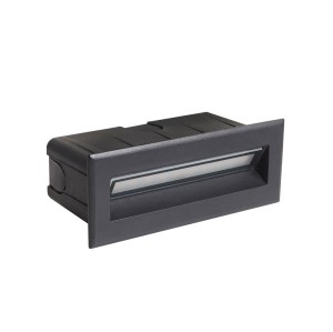 Erba 3K lampa zewnętrzna do zabudowy 1xLED/5W/3000K czarna ONFL-0352-3K