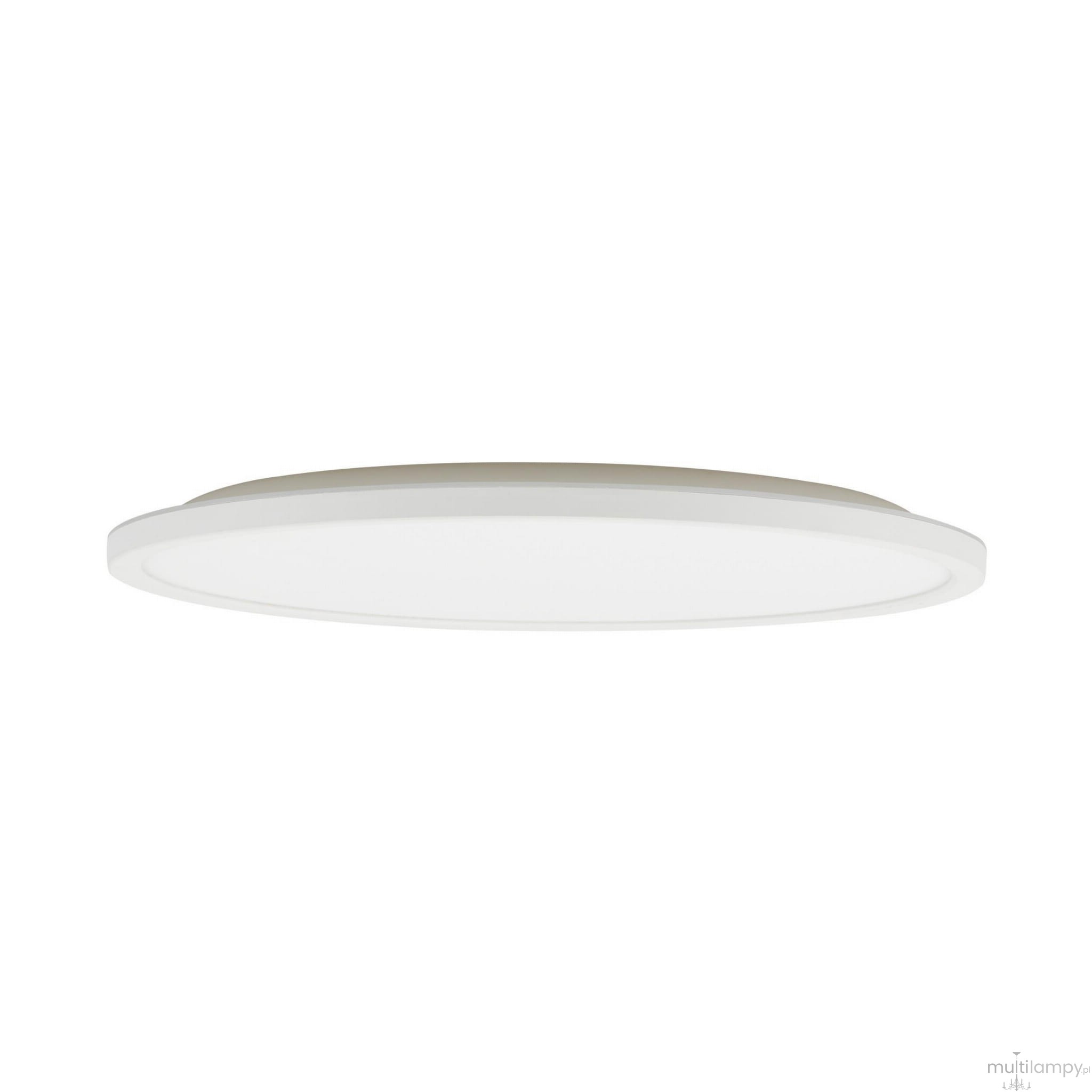 Plafon LED Aqua D30 o okrągłym kształcie w kolorze białym, z materiału plastikowego, o mocy 24W. Umieszczony, z, gładkim kloszem. Produkt charakteryzuje się wodoodpornością IP54, idealny do łazienek i innych wilgotnych pomieszczeń.