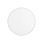 Plafon LED Aqua D30 o mocy 24W w kolorze białym, okrągły z matowym kloszem. Produkt o stopniu ochrony IP54, montowany sufitowo, z lekko zaokrąglonym brzegiem. Ujęcie frontalne na jednolitym tle.