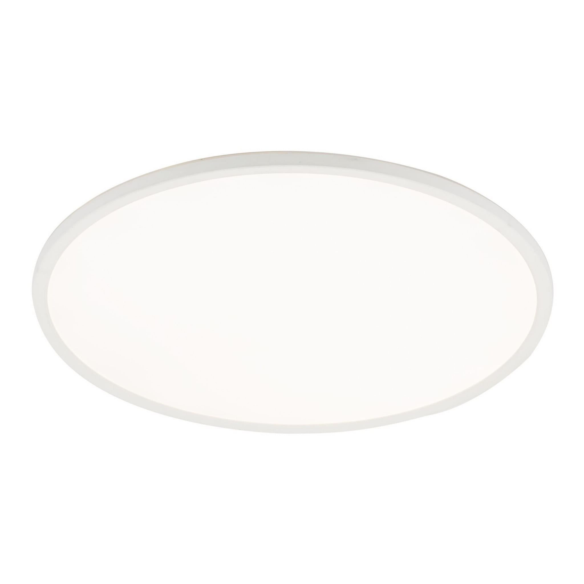 Plafon LED Aqua D50 w kolorze białym, o średnicy 50 cm, z IP54 i mocy 45W. Okrągły kształt z matowym wykończeniem, montowany na suficie. Idealny do wnętrz, zapewniający równomierne oświetlenie.