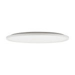 Plafon LED Aqua D50 o mocy 45W, w kolorze białym, o okrągłym kształcie. Produkt zamontowany na suficie, z matowym kloszem, odporny na wilgoć (IP54). Idealny do pomieszczeń wymagających oświetlenia ogólnego.