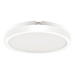 Vera D28 plafon LED IP65/24W/4000K biały EKP0472
