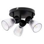 Best lampa sufitowa (spot) 3xE14 czarna ML9973