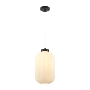 Lindo lampa wisząca 1xE27 czarna PND-52636-1-BK