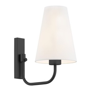 Safiano kinkiet 1xE27 czarno-biały 8376AR