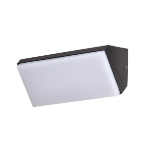 Nave 3K kinkiet zewnętrzny 1xLED/10W/3000K czarny OWL-7032-3K