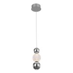 Oter lampa wisząca 1xLED/7W chrom PND-83728-7W-3K-CH