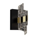 Tonga kinkiet 1xLED/9W czarny/złoty WL-26374-9W-3K-BK-GD