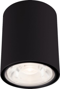 Edesa LED M lampa sufitowa elewacyjna 1-punktowa czarna 9107