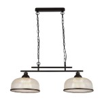 Highworth lampa wisząca 2xE27 czarna 3592-2BK