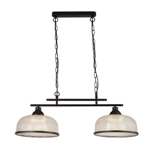 Highworth lampa wisząca 2xE27 czarna 3592-2BK