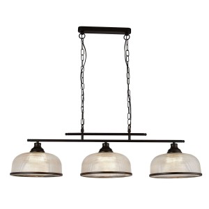 Highworth lampa wisząca 3xE27 czarna 3593-3BK