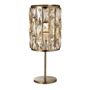 Bijou lampa stołowa 1xE14 antyczny mosiądz EU6584AB